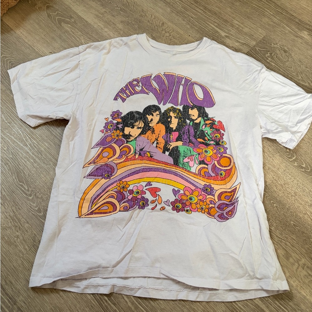 Target The Who Graphic Tee - White and Purple
